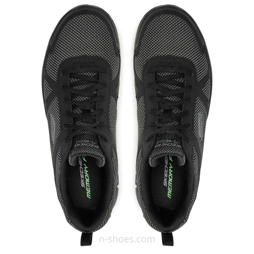 Мужские кроссовки Skechers Bucolo 52630 BBK модель 5930