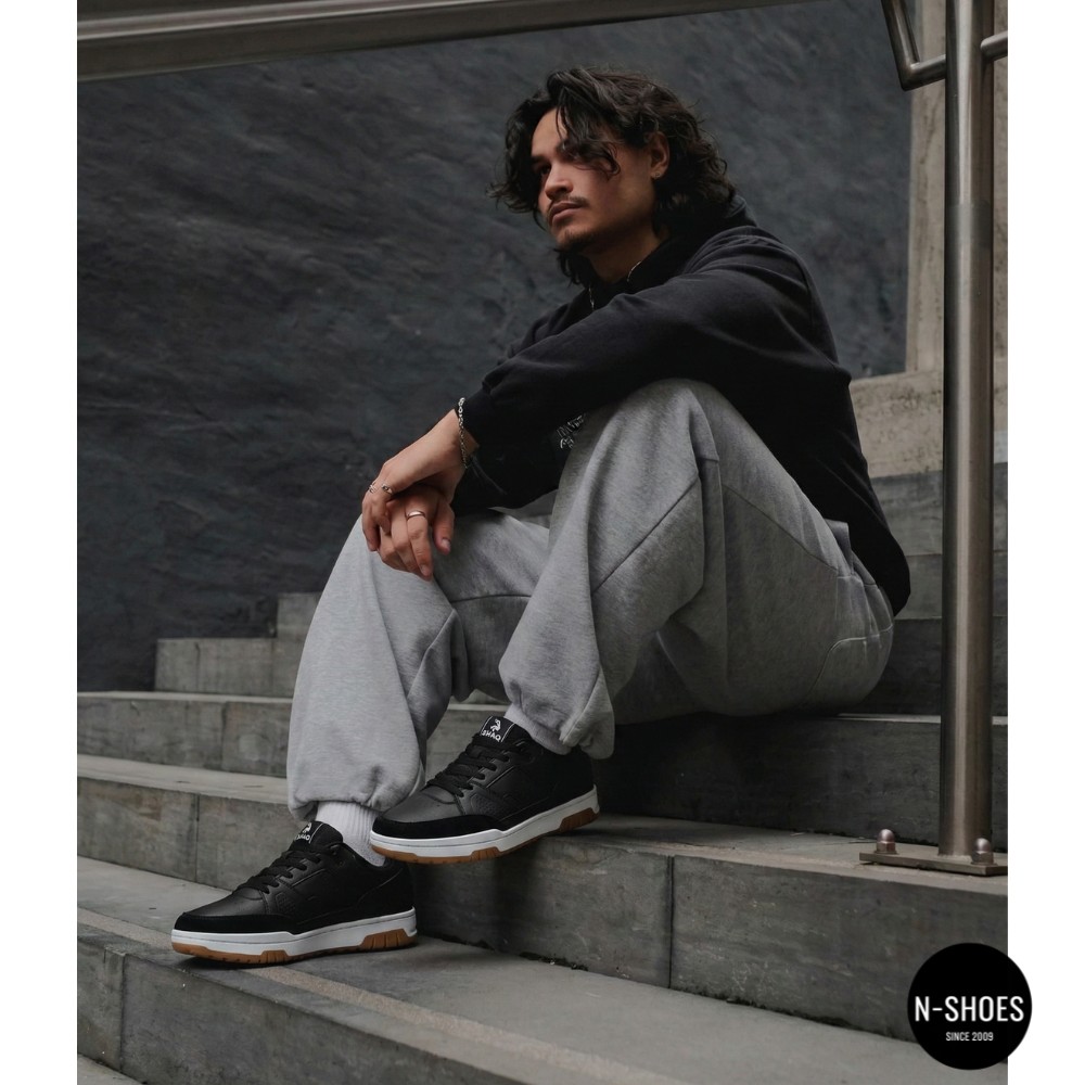 Мужские черные кроссовки Shaq BREAKER LOW AQ95014M-B 6014 оригинал