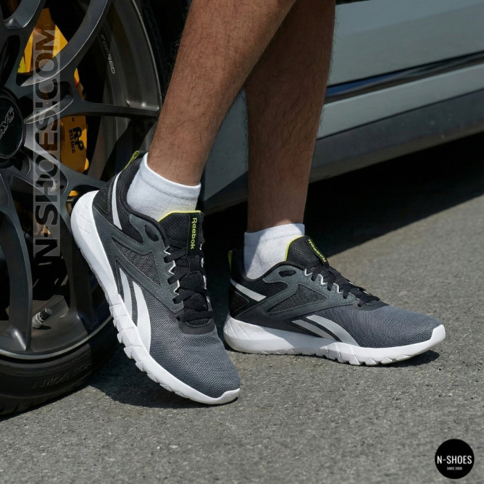 Grey Textile Sneakers Reebok Flexagon Energy TR 4 100074767 6017