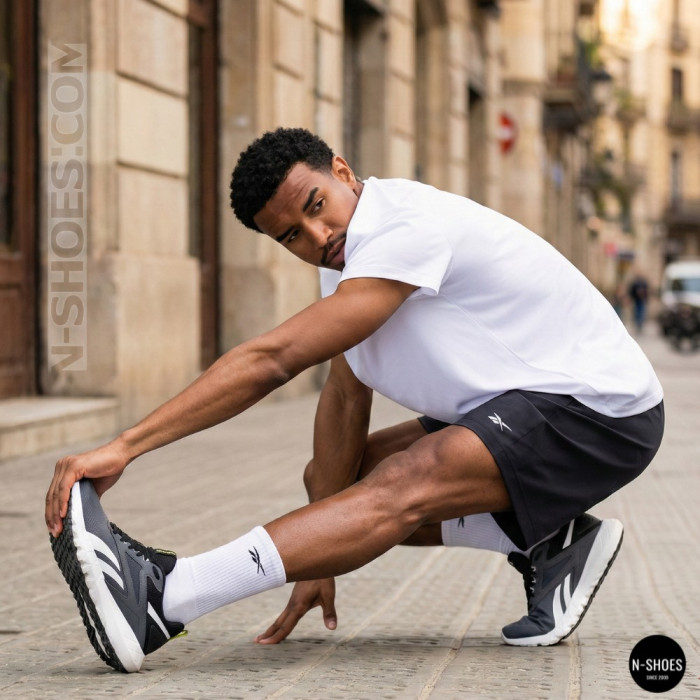 Grey Textile Sneakers Reebok Flexagon Energy TR 4 100074767 6017