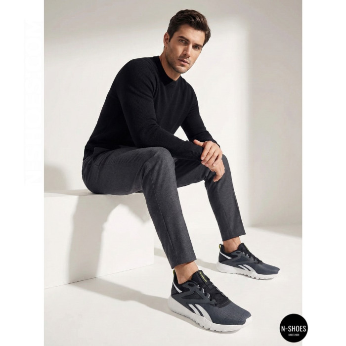 Grey Textile Sneakers Reebok Flexagon Energy TR 4 100074767 6017