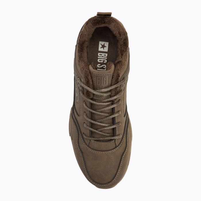Big Star Shoes OO174580 6054 khaki men’s winter sneakers insulated