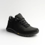 Чоловічі зимові кросівки Alex Bens A2 6070, чорні, шкіра та вовна, у стилі Under Armour