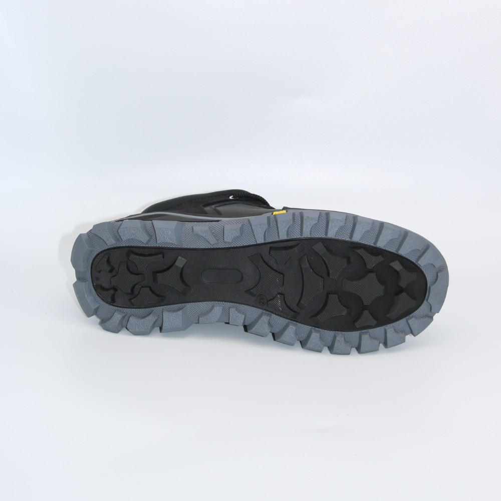 Чоловічі зимові кросівки Alex Bens A2 6070, чорні, шкіра та вовна, у стилі Under Armour