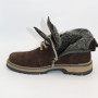 Чоловічі зимові черевики Alex Bens T3B-6073 з нубуку та вовни, коричневі в стилі Dr. Martens
