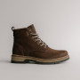 Чоловічі зимові черевики Alex Bens T3B-6073 з нубуку та вовни, коричневі в стилі Dr. Martens