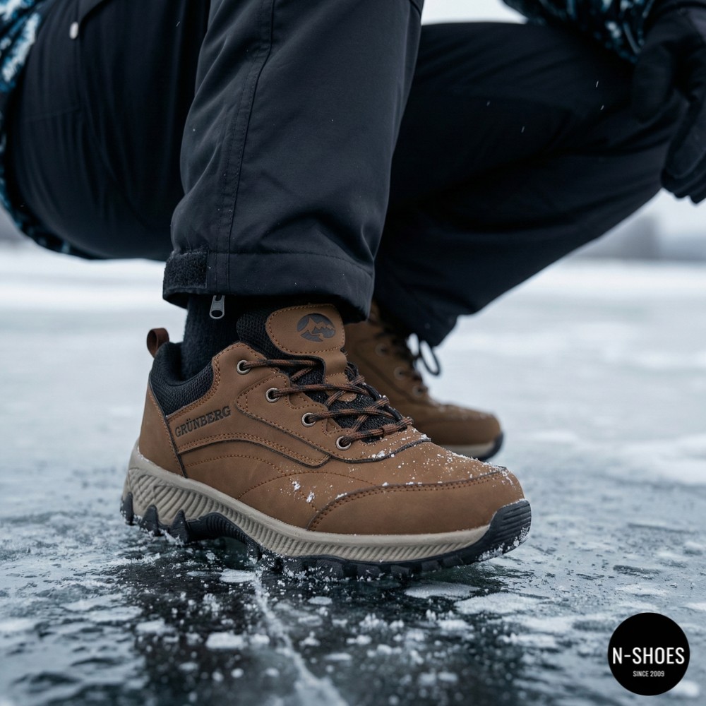 Чоловічі утеплені кросівки Grunberg 148153/04-03 6077 з мембраною NanoTex