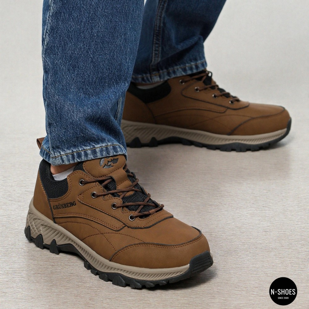 Чоловічі утеплені кросівки Grunberg 148153/04-03 6077 з мембраною NanoTex