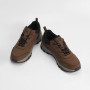 Men’s brown sneakers Grunberg 148153/04-03 6077 genuine leather Gore-Tex and NanoTex warm protection