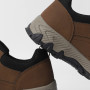 Men’s brown sneakers Grunberg 148153/04-03 6077 genuine leather Gore-Tex and NanoTex warm protection