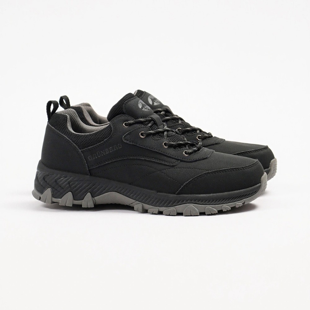 Men’s Black Sneakers Grunberg 148153-04-01 6078 with Gore-Tex and NanoTex