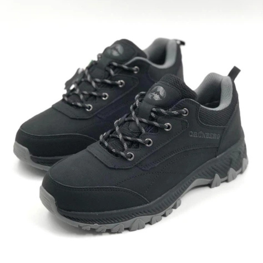Men’s Black Sneakers Grunberg 148153-04-01 6078 with Gore-Tex and NanoTex