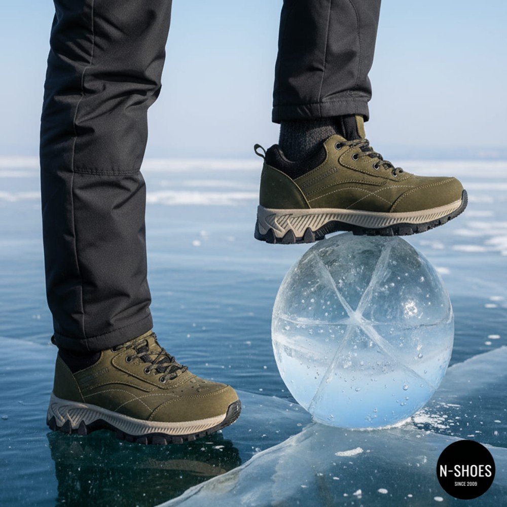 Мужские кожаные кроссовки Grunberg 148153/04-02 6079 с Gore-Tex и NanoTex