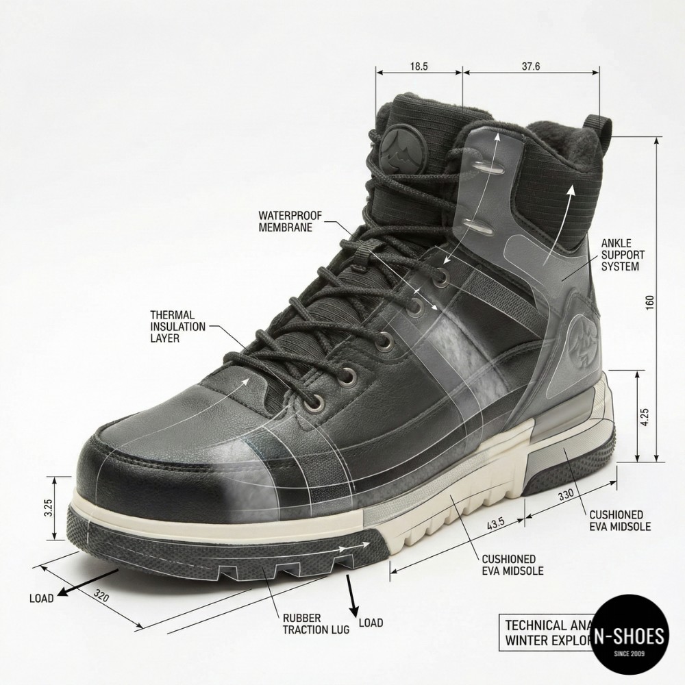 Зимові черевики Grunberg 148198-13-01 6081 на натуральній вовні