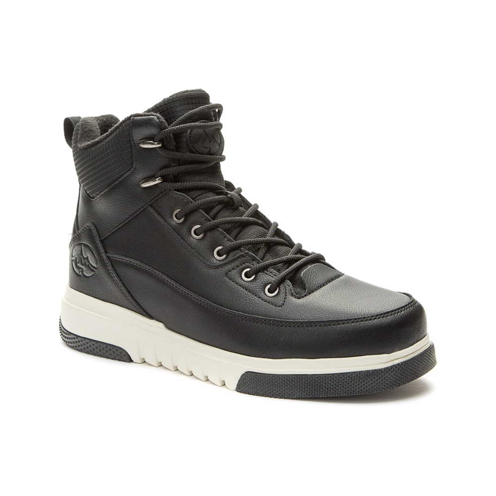 Grunberg 148198-13-01 6081 чоловічі шкіряні зимові черевики з вовною