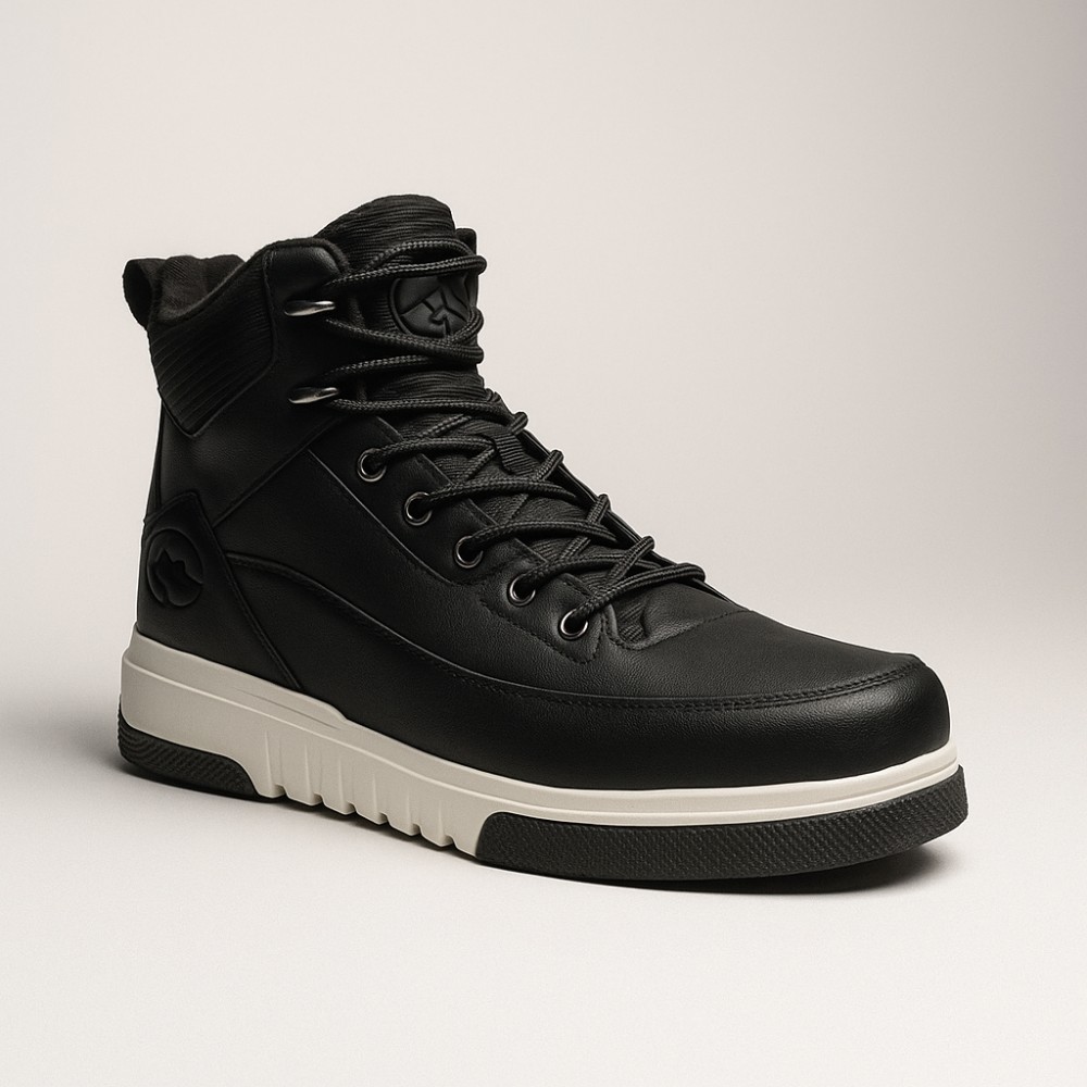 Grunberg 148198-13-01 6081 чоловічі шкіряні зимові черевики з вовною