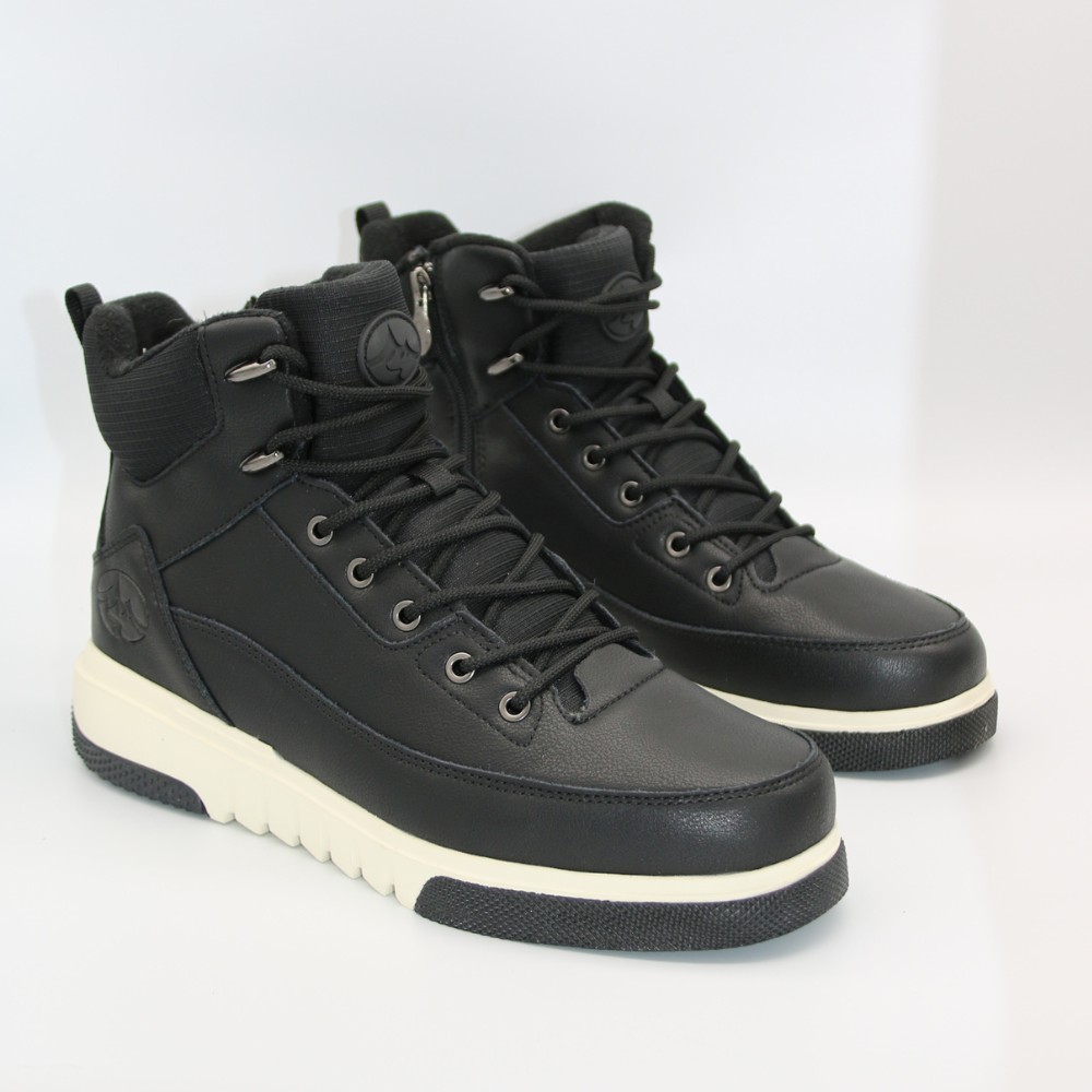 Grunberg 148198-13-01 6081 чоловічі шкіряні зимові черевики з вовною