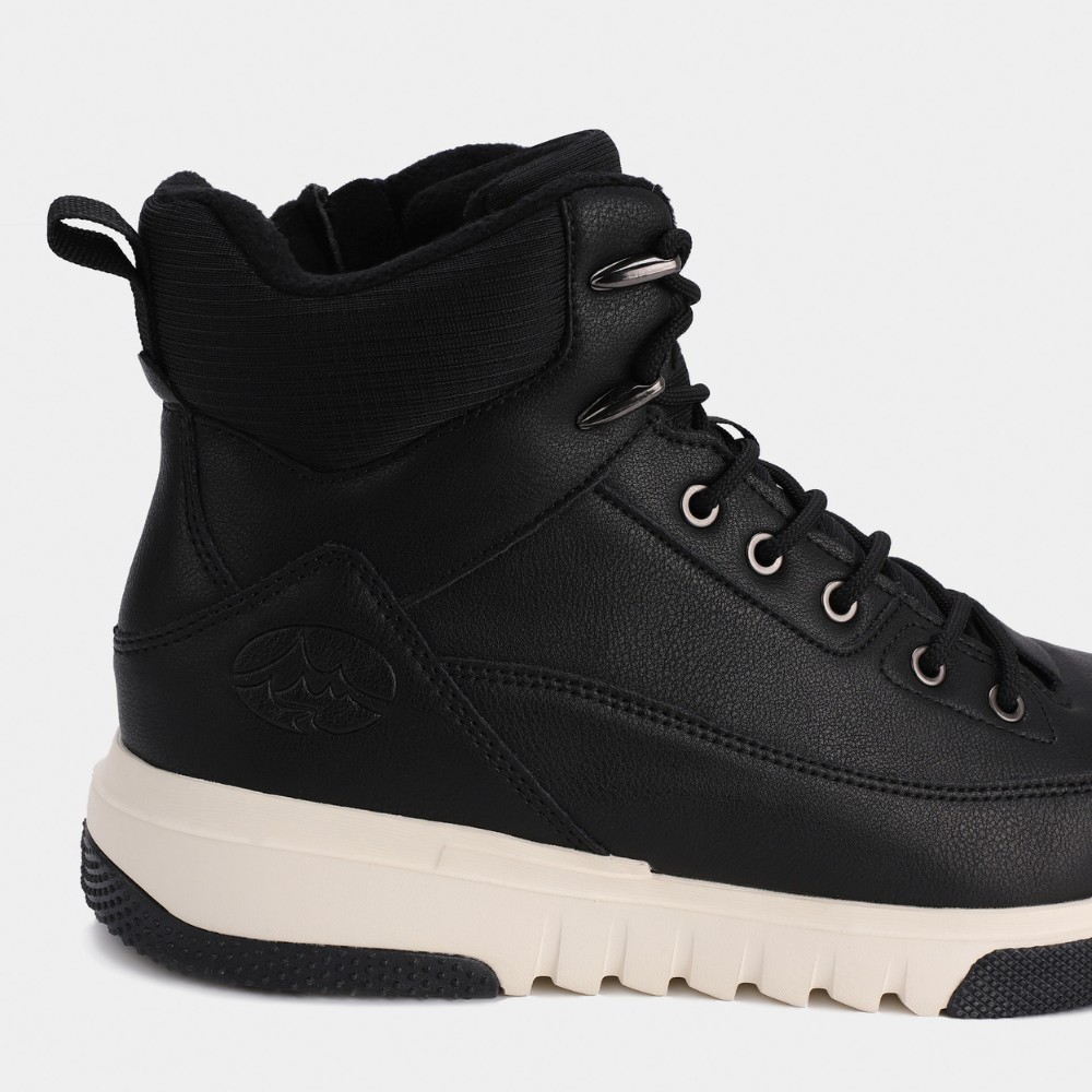 Grunberg 148198-13-01 6081 чоловічі шкіряні зимові черевики з вовною