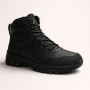 Men’s black winter boots Grunberg 148153-14-01E 6082 - genuine leather and warm wool lining