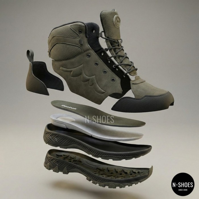 Men's Leather Winter Boots GRUNBERG 148153-14-03 6083 with Natural Wool