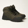 Мужские зимние ботинки хаки GRUNBERG 148153-14-03 6083 из натуральной кожи с шерстью