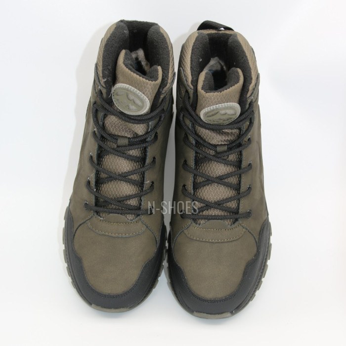 Men's Leather Winter Boots GRUNBERG 148153-14-03 6083 with Natural Wool