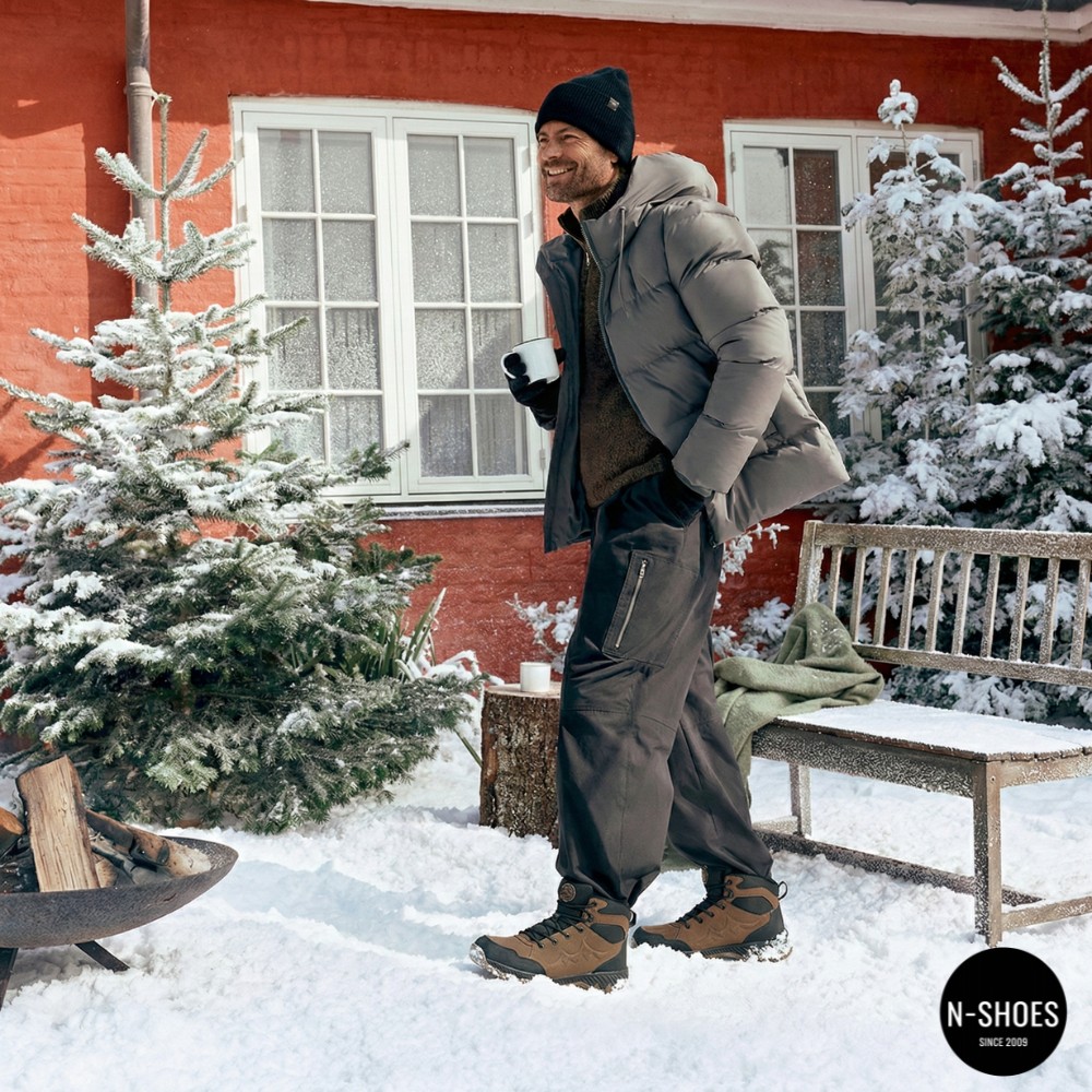 Зимові чоловічі черевики Grunberg 148153-14-04 6084 (коричневі)