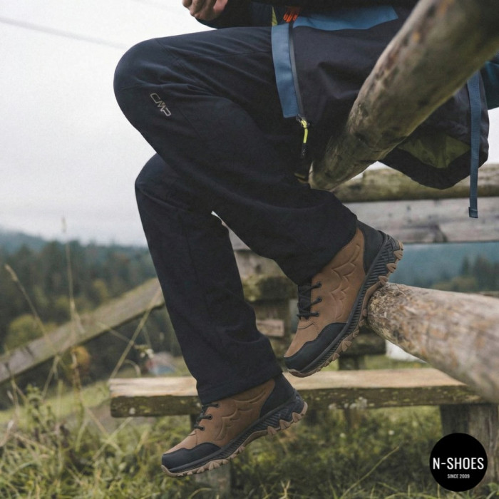 Зимние мужские ботинки Grunberg 148153-14-04 6084 (коричневые)