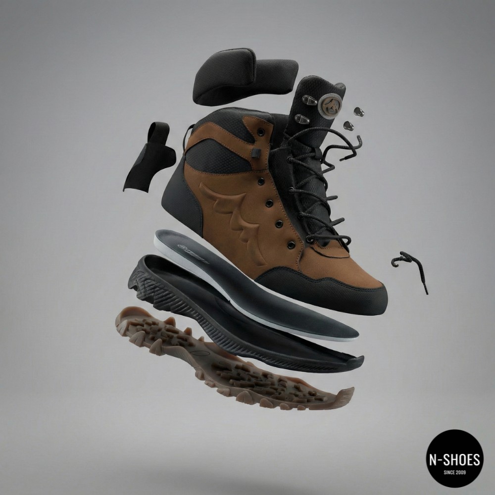 Зимові чоловічі черевики Grunberg 148153-14-04 6084 (коричневі)