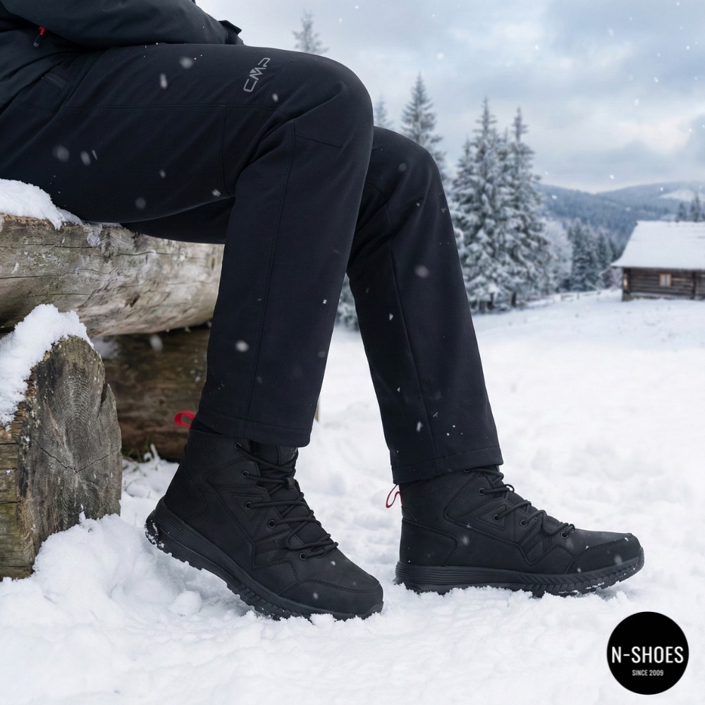 Чоловічі шкіряні черевики Grunberg 148193-10-01E 6085 на натуральній вовні