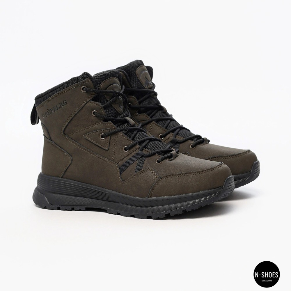 Чоловічі зимові черевики Grunberg 148193-10-03E 6086 (Хакі)