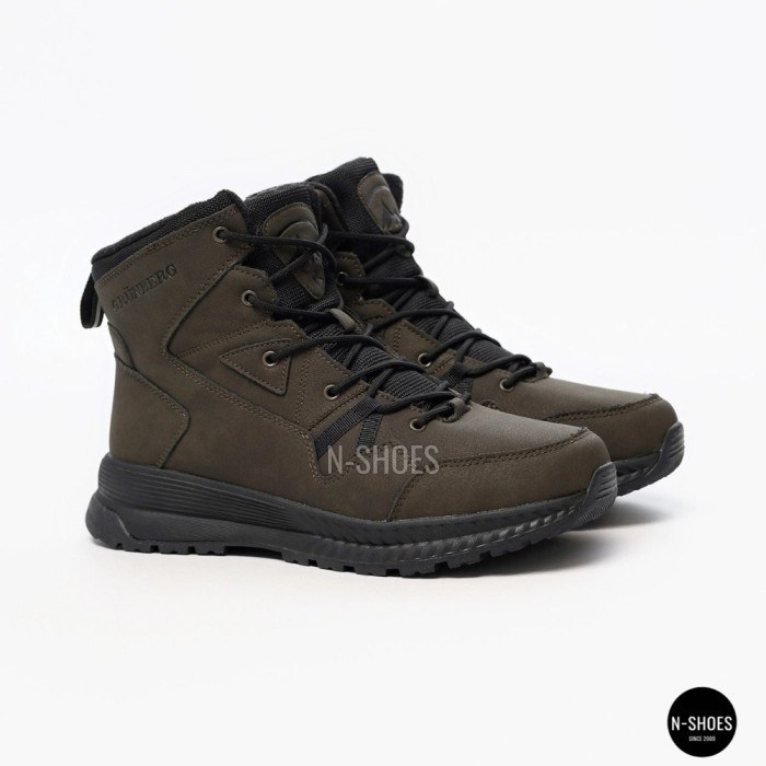 Men's Winter Boots Grunberg 148193-10-03E 6086 – Khaki Leather