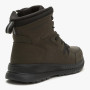 Men’s winter boots GRUNBERG 148193-10-03E 6086, leather with natural fur, khaki