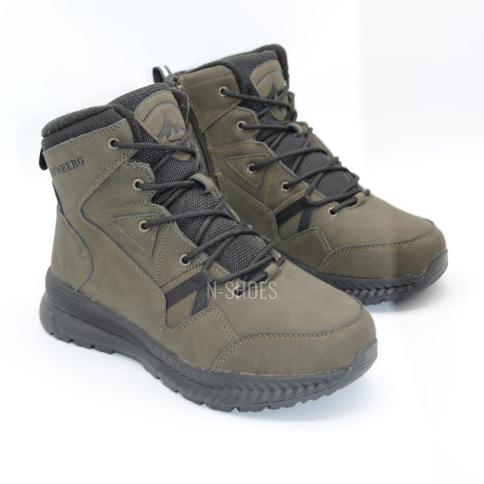 Men's Winter Boots Grunberg 148193-10-03E 6086 – Khaki Leather