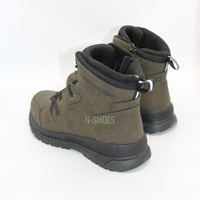 Men's Winter Boots Grunberg 148193-10-03E 6086 – Khaki Leather