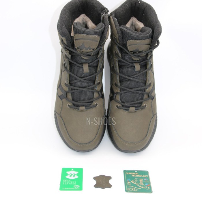 Men's Winter Boots Grunberg 148193-10-03E 6086 – Khaki Leather