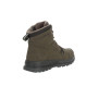 Men’s winter boots GRUNBERG 148193-10-03E 6086, leather with natural fur, khaki