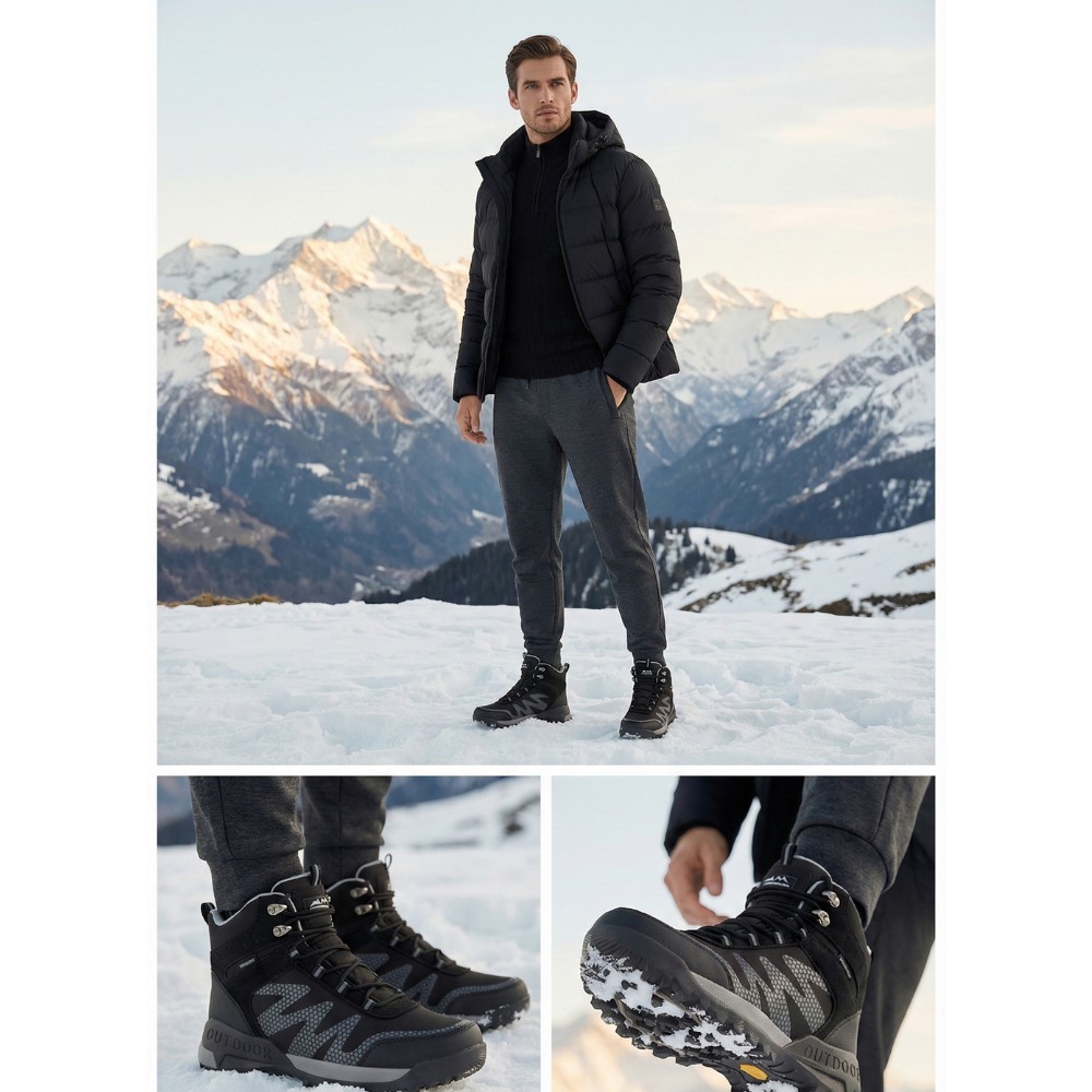 Men's Winter Trekking Boots Sprandi WILD MP86-23995 with Gore-Tex Membrane