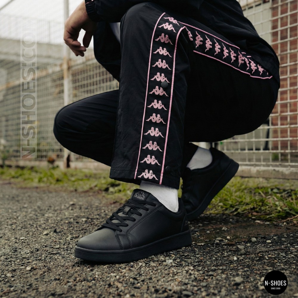 Чоловічі чорні демісезонні кросівки Kappa CEO-MP87-26146 6092