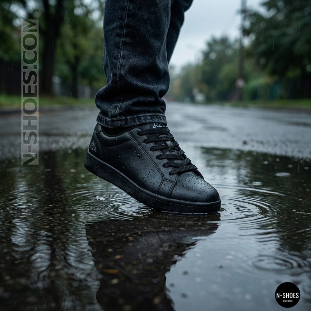 Чоловічі чорні демісезонні кросівки Kappa CEO-MP87-26146 6092