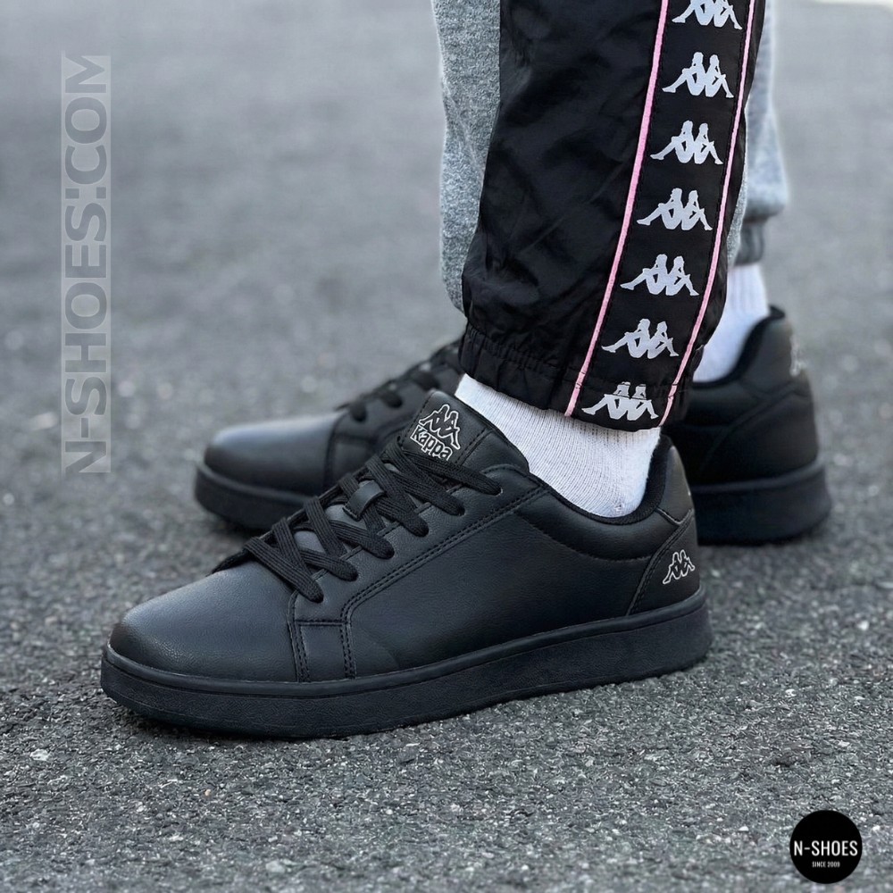 Чоловічі чорні демісезонні кросівки Kappa CEO-MP87-26146 6092