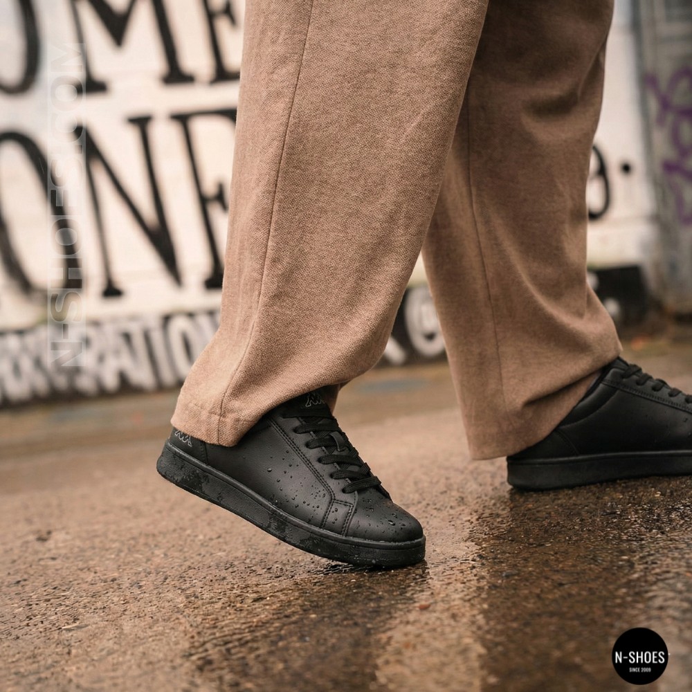 Чоловічі чорні демісезонні кросівки Kappa CEO-MP87-26146 6092