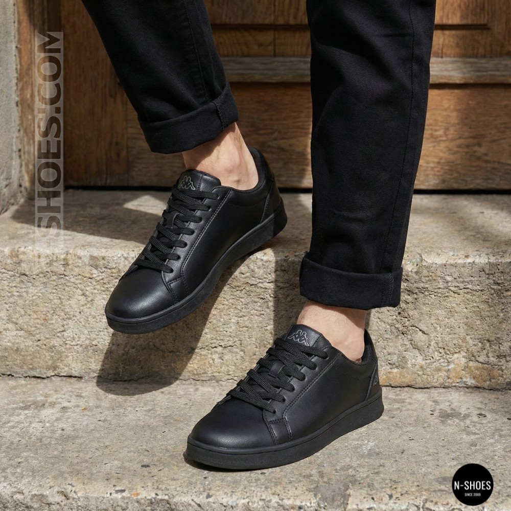 Чоловічі чорні демісезонні кросівки Kappa CEO-MP87-26146 6092