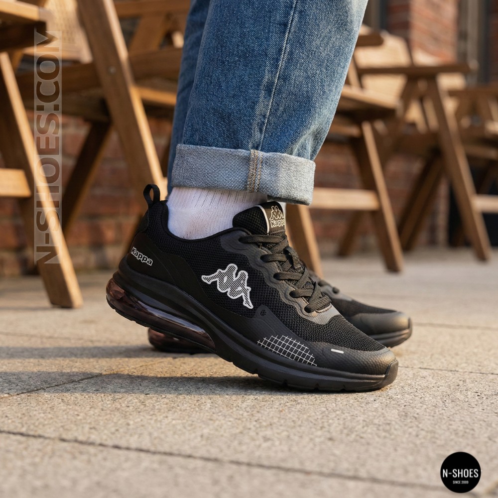 Чоловічі чорні кросівки Kappa CEO-SS24-3C03 6094