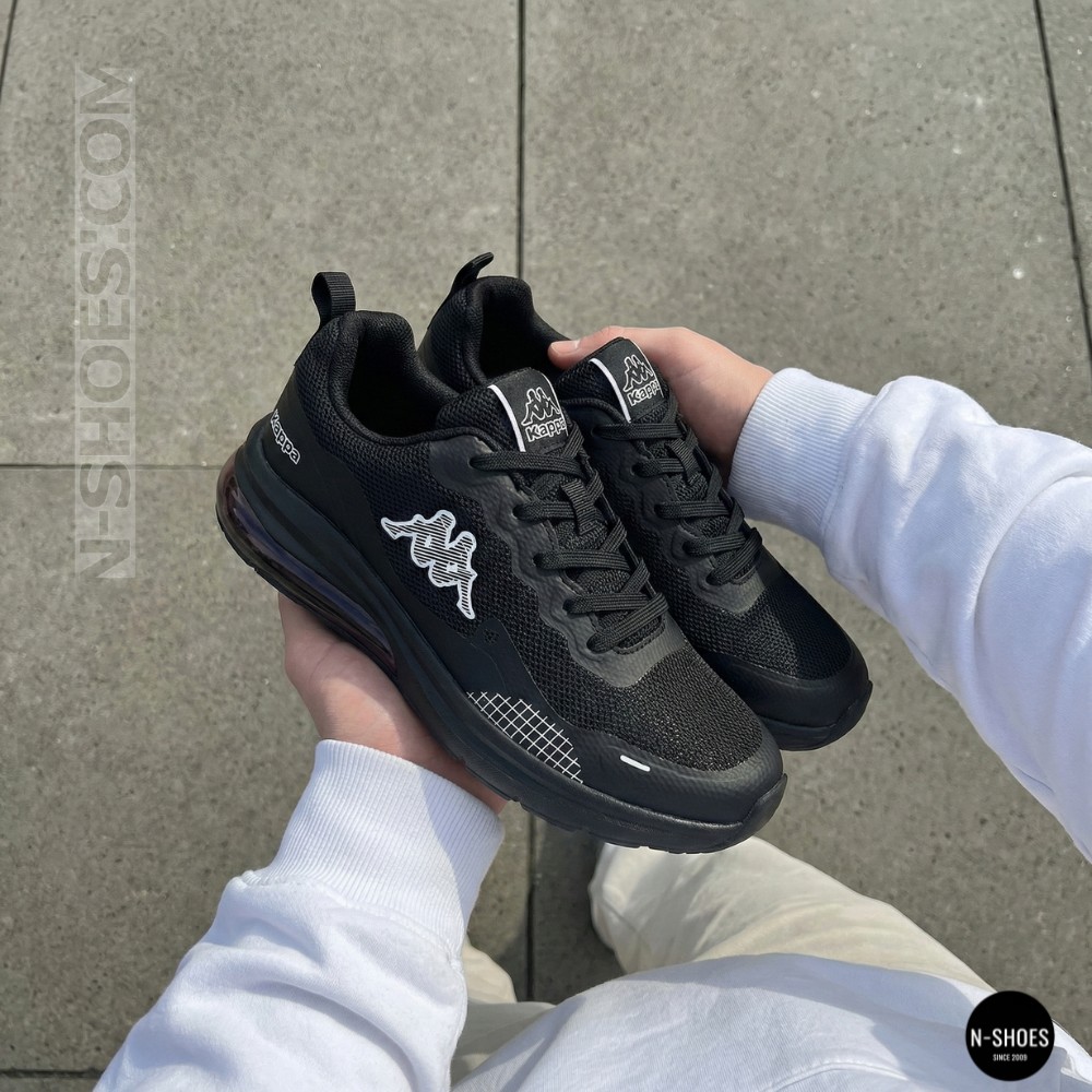 Чоловічі чорні кросівки Kappa CEO-SS24-3C03 6094