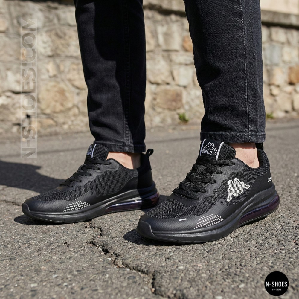 Чоловічі чорні кросівки Kappa CEO-SS24-3C03 6094