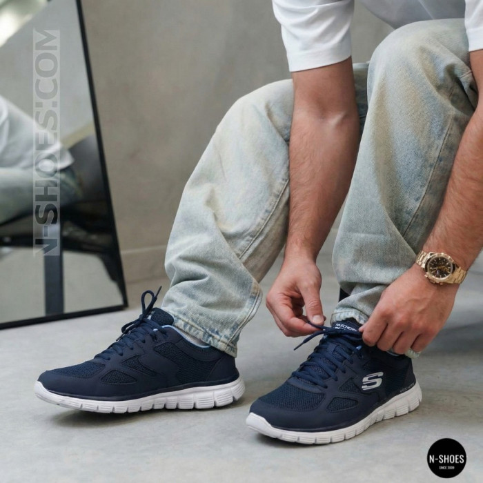 Чоловічі сині кросівки Skechers Agoura 52635NVY 6095
