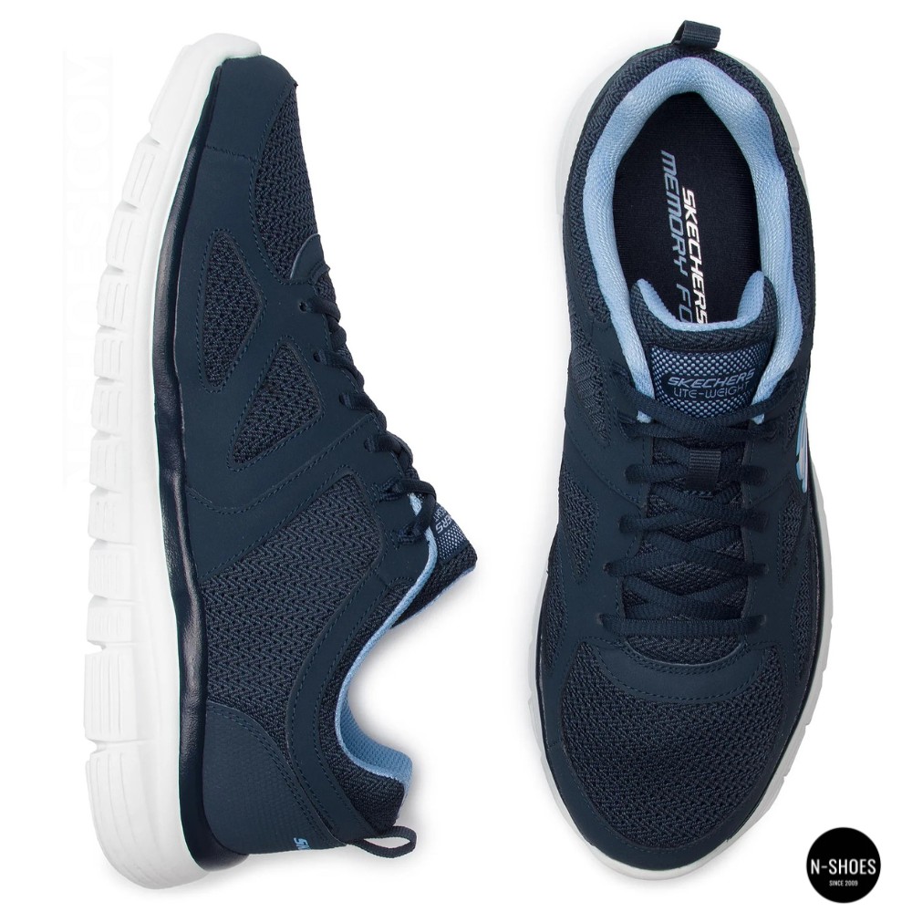 Men's Blue Comfortable Sneakers Skechers Agoura 52635NVY 6095