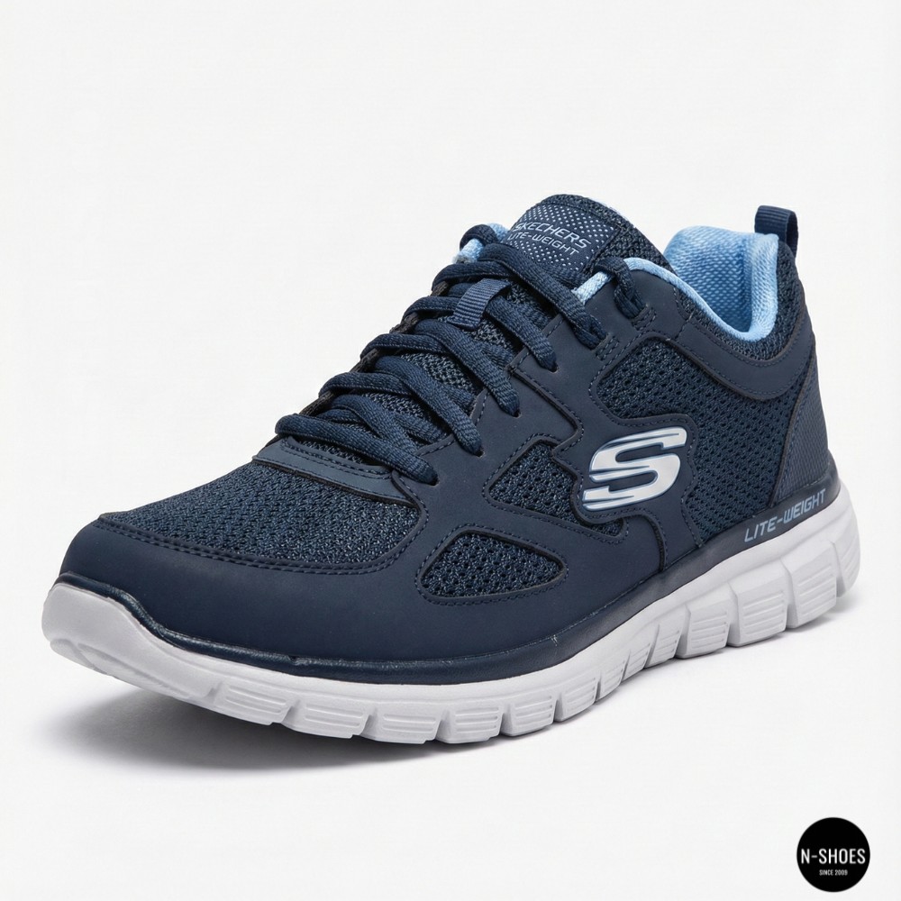 Men's Blue Comfortable Sneakers Skechers Agoura 52635NVY 6095