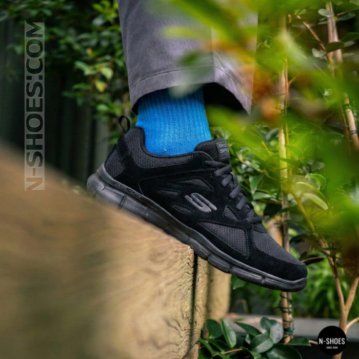 Чоловічі кросівки Skechers Ezdez 52748BBK 6096 з Memory Foam